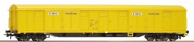 Boxcar Swietelsky Krantechnik<br /><a href='images/pictures/Roco/229219.jpg' target='_blank'>Full size image</a>